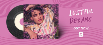 Facebook Cover Design Maker for a Music Album Release 2675h