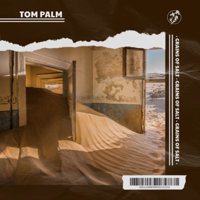 Album Cover Maker Featuring Photographs of Abandoned Sceneries 1904-el1