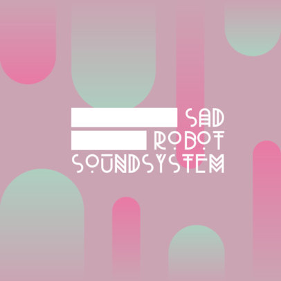 Typography Logo Creator with Customizable Bars 3394c