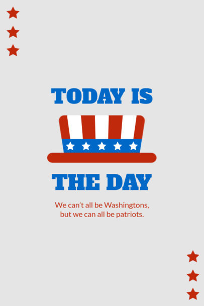 Pinterest Pin Creator with a Patriotic Quote for Americans 1948c-el1