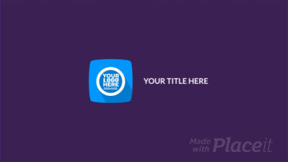 Intro Maker for a Logo Reveal with Colorful Motion Graphics