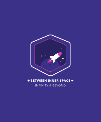 T-Shirt Design Maker with Fun Graphics of Outer Space
