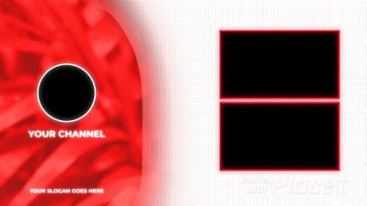 YouTube End Screen Video Maker with a Lava Lamp-Like Animation 1275-el1