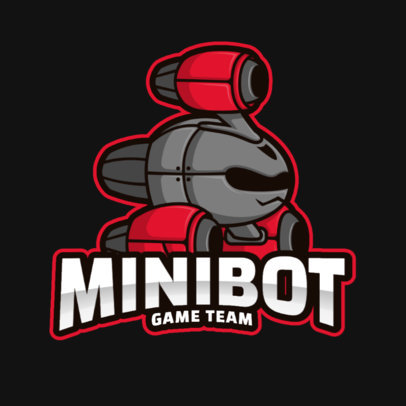 Gaming Logo Maker with Character Illustrations of Robots