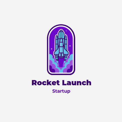 Startup Logo Generator Featuring Space-Themed Graphics 