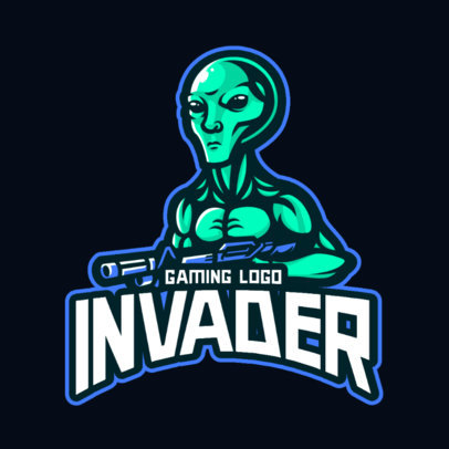 Gaming Logo Maker Featuring Space-Themed Illustrations