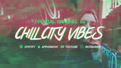 Twitch Offline Banner Generator with a Vintage Film Filter