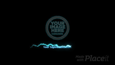 Intro Generator with an Electric Logo Reveal Animation