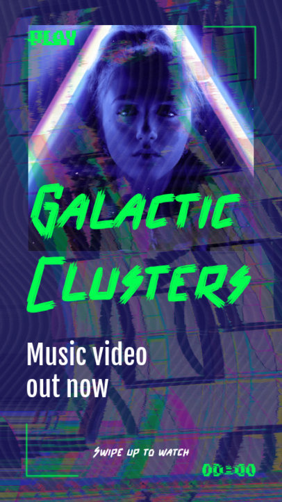 Instagram Story Maker for a Music Video Release