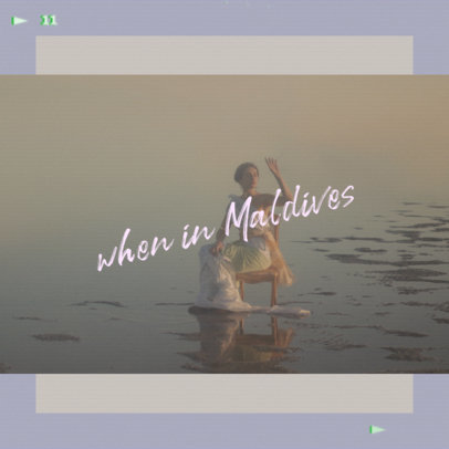 Album Cover Maker Featuring a Photograph with a Vintage Indie Style