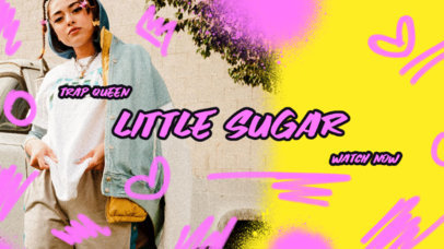 YouTube Banner Generator for a Trap Artist 2704i