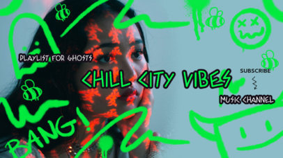 Banner Maker for an Indie Singer's YouTube Music Channel 