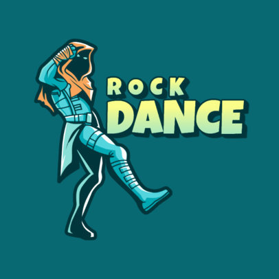 Logo Maker Featuring Dancing Characters Inspired By Fortnite
