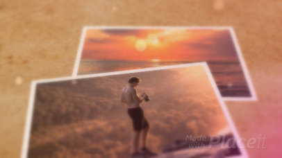 Slideshow Video Maker Featuring Film Frames and a Stop Motion Effect 651-el1