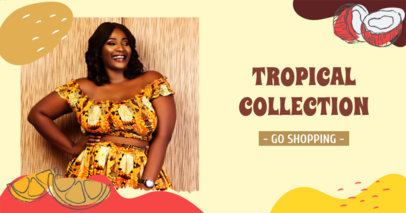 Facebook Post Creator Featuring Doodle Fruits 2720b