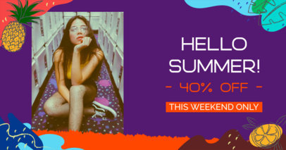 Facebook Post Creator for a Limited-Time Summer Sale 2720f