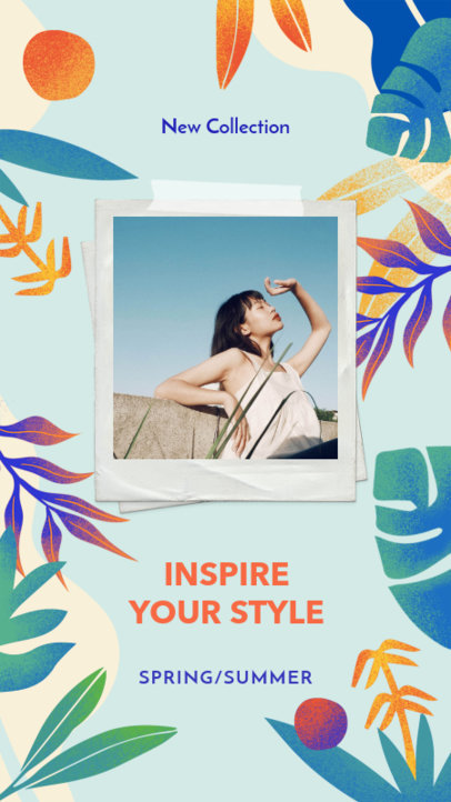 Instagram Story Generator for a Spring-Summer Fashion Collection 