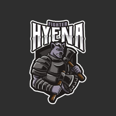 Gaming Logo Maker with Armored Humanoid Creatures