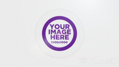 Intro Maker with a Logo Reveal Animation from Under a Sticker