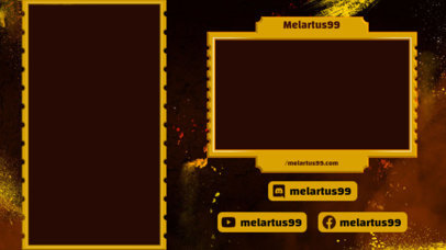 Twitch Overlay Generator Featuring a Portrait Position Screen 2729h