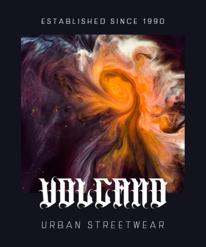 T-Shirt Design Generator Featuring a Cosmic Picture with a Quote