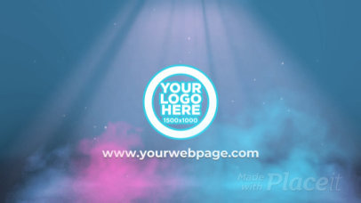 Intro Maker for a Logo Reveal with Colorful Smoke Animations