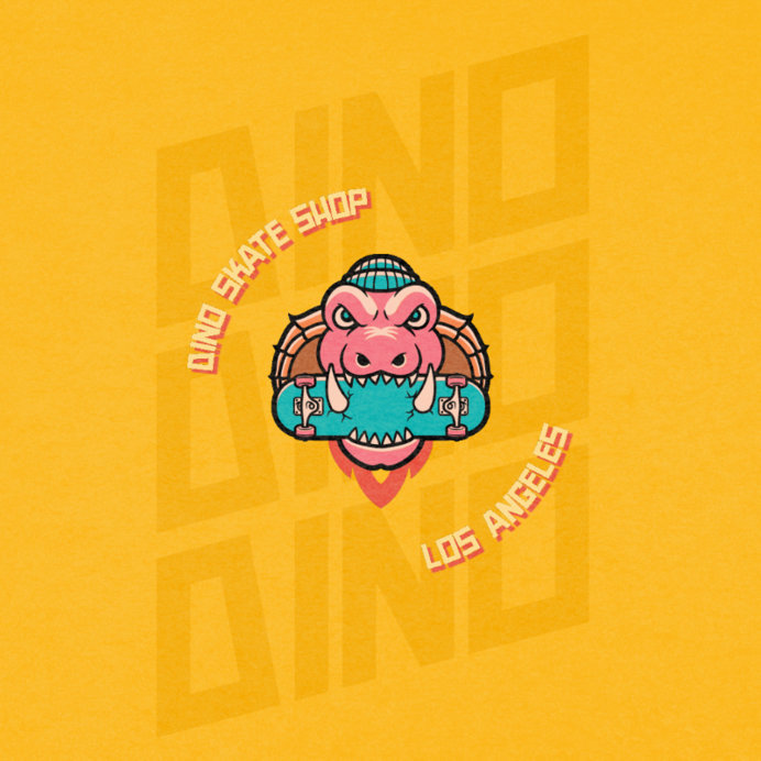 Placeit - Authentic Logo Creator for a Rad Skate Shop