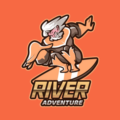 Logo Maker for Gamers Featuring Aquatic Fortnite-Inspired Characters 