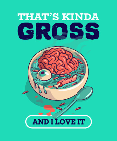 Retro T-Shirt Design Maker Featuring Grotesque Character Graphics