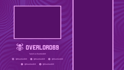 Twitch Overlay Generator with Neon Colors for Mobile Gamers 2728c