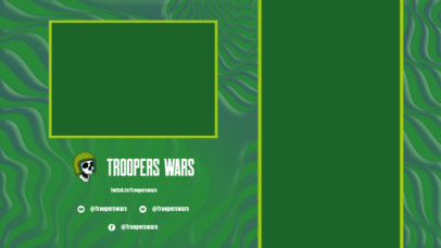 Fun Twitch Overlay Maker with a Radical Skull Graphic 2728e