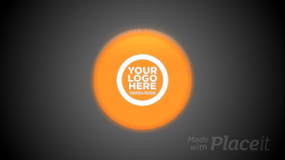 Intro Maker with an Animated Sphere for a Logo Reveal