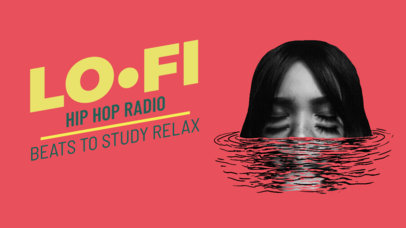 YouTube Thumbnail Maker for Music Channels Featuring a Fragmented Collage