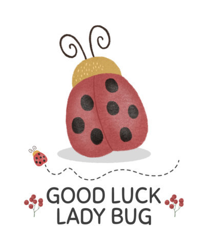 T-Shirt Design Generator Featuring an Illustration of a Ladybug