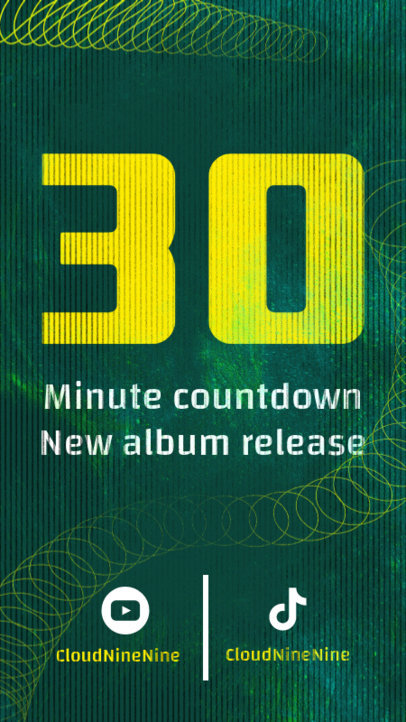 Instagram Story Creator for an Album Release Countdown 2758f