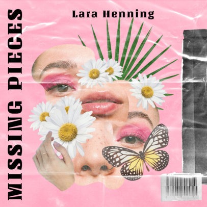 Cover Maker for a Music Album with a Cool Collage 2762i