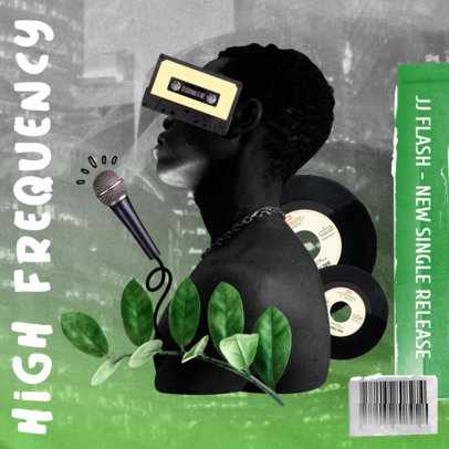 Hip Hop Cover Maker for an Album with Different Elements 