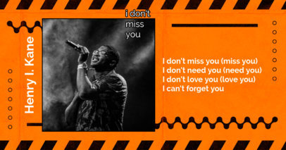 Facebook Post Template Featuring an Industrial Background Design