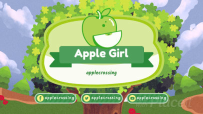 Twitch Banner Video Generator With Animal Crossing-Inspired Animated Graphics 123