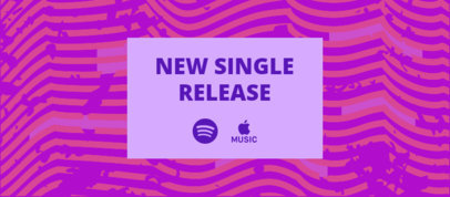 Music-Themed Facebook Cover Maker Featuring a Countdown for an Upcoming Single