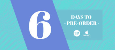 Facebook Cover Creator Featuring a New Music Countdown