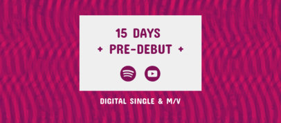 Facebook Cover Maker for a New Music Countdown with a Trippy Background