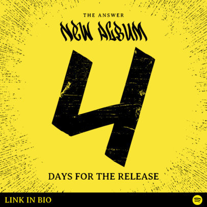 Simple Instagram Post Maker with Modern Typography and Textures 2759i