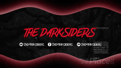 Twitch Banner Video Maker with Wavy Animations