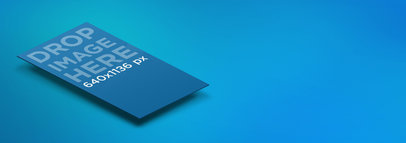 Iphone 5s Portrait Screen Mockup Featuring a Plain Background