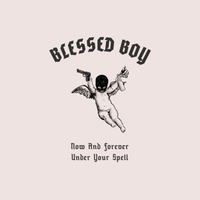 Streetwear Logo Maker with Armed Angels and Saints Graphics