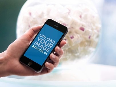 iPhone 5s Dark Portrait Beauty Salon