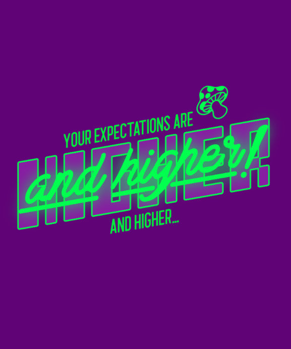 Placeit - T-Shirt Design Maker Featuring Neon Typography with a ...