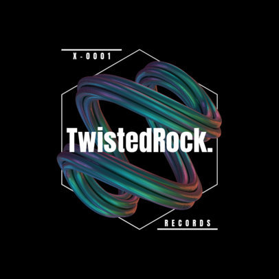 Logo Maker Featuring Twisted 3D Graphics