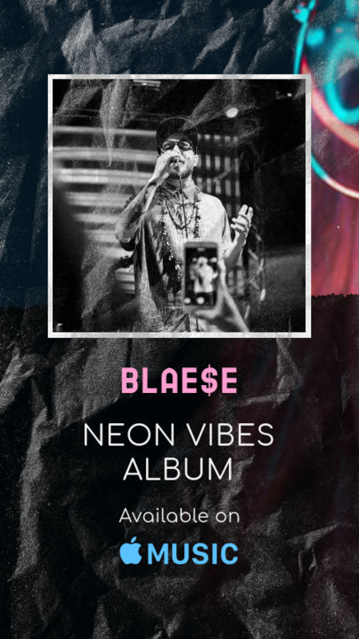 Instagram Story Maker for a Promotion of a New LP 2775i